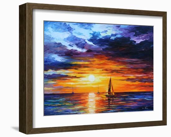 Touch of Horizon-Leonid Afremov-Framed Art Print