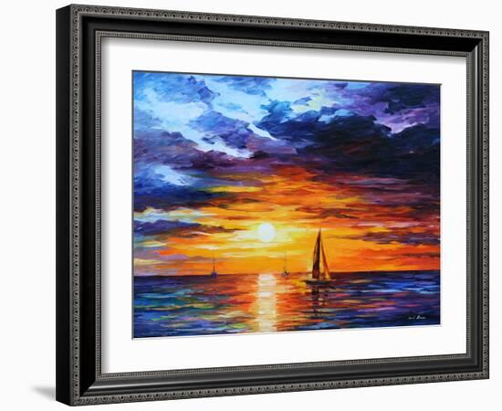 Touch of Horizon-Leonid Afremov-Framed Art Print