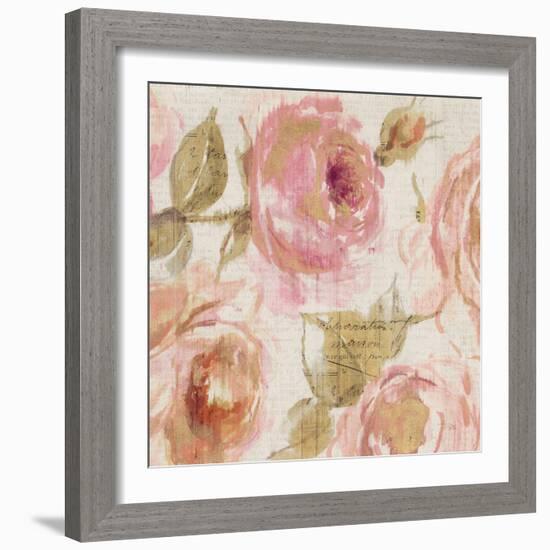 Touch of Rose III-Pela-Framed Art Print