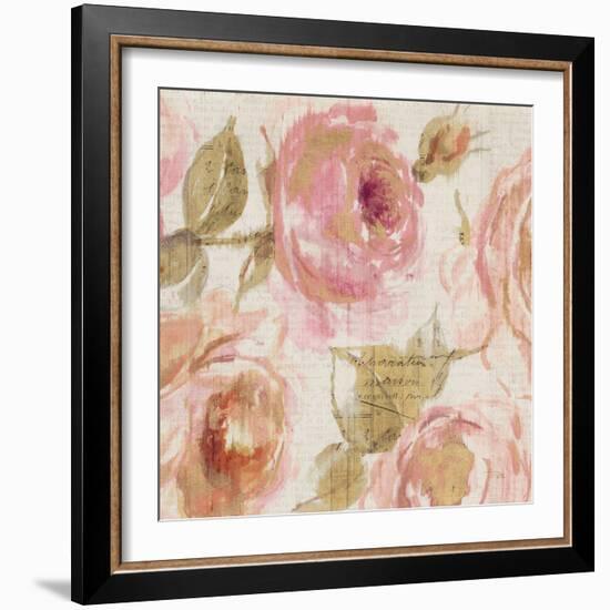 Touch of Rose III-Pela-Framed Art Print