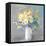 Touch of Spring I White Vase-Danhui Nai-Framed Stretched Canvas