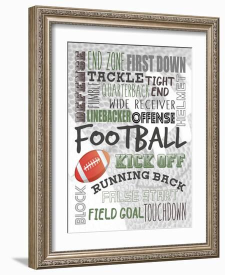 Touchdown-Kimberly Allen-Framed Art Print