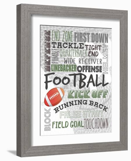 Touchdown-Kimberly Allen-Framed Art Print