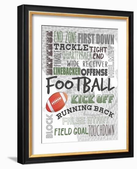 Touchdown-Kimberly Allen-Framed Art Print