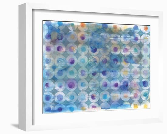 Touching Circles-Danhui Nai-Framed Art Print