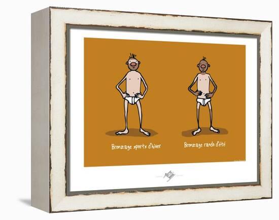 Touchouss - Bronzage-Sylvain Bichicchi-Framed Stretched Canvas