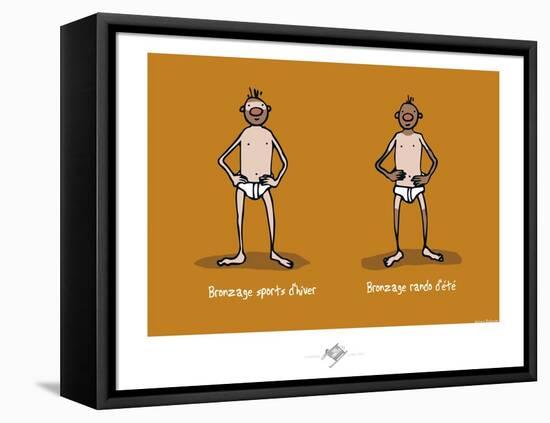 Touchouss - Bronzage-Sylvain Bichicchi-Framed Stretched Canvas