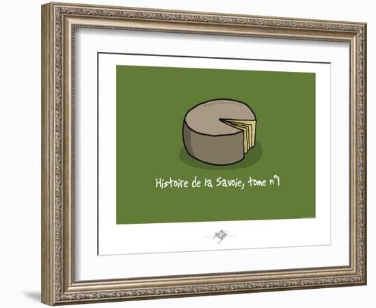 Touchouss - Histoire de la Savoie, tome 1-Sylvain Bichicchi-Framed Art Print