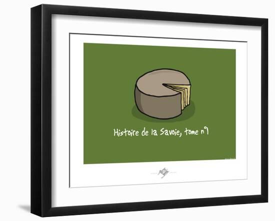 Touchouss - Histoire de la Savoie, tome 1-Sylvain Bichicchi-Framed Art Print