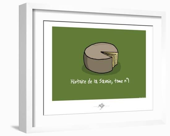 Touchouss - Histoire de la Savoie, tome 1-Sylvain Bichicchi-Framed Art Print