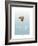 Touchouss - Le pipi dans la neige-Sylvain Bichicchi-Framed Art Print