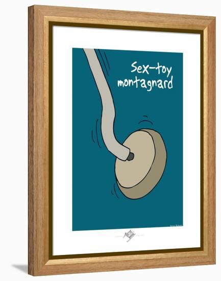 Touchouss - Sex-toy montagnard-Sylvain Bichicchi-Framed Stretched Canvas