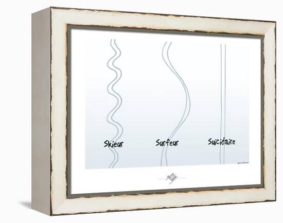 Touchouss - Suicidaire-Sylvain Bichicchi-Framed Stretched Canvas