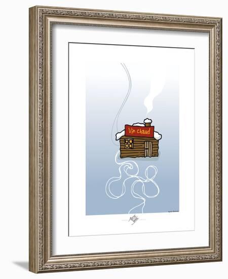 Touchouss - Vin chaud-Sylvain Bichicchi-Framed Art Print