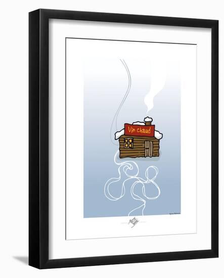 Touchouss - Vin chaud-Sylvain Bichicchi-Framed Art Print