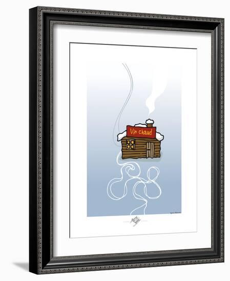 Touchouss - Vin chaud-Sylvain Bichicchi-Framed Art Print