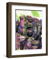 Tough Crowd-Ric Stultz-Framed Giclee Print
