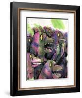 Tough Crowd-Ric Stultz-Framed Giclee Print