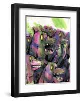 Tough Crowd-Ric Stultz-Framed Giclee Print