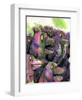 Tough Crowd-Ric Stultz-Framed Giclee Print