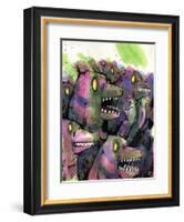 Tough Crowd-Ric Stultz-Framed Giclee Print