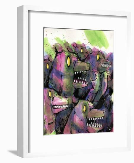 Tough Crowd-Ric Stultz-Framed Premium Giclee Print