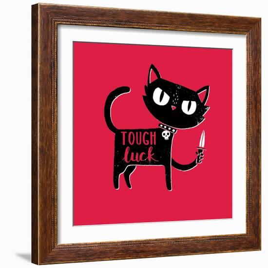 Tough Luck-Michael Buxton-Framed Premium Giclee Print