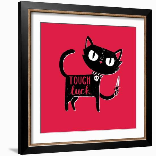 Tough Luck-Michael Buxton-Framed Premium Giclee Print