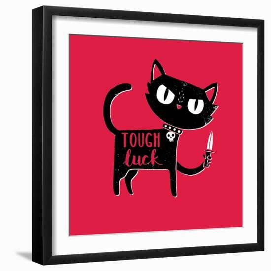 Tough Luck-Michael Buxton-Framed Premium Giclee Print