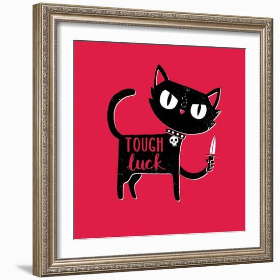 Tough Luck-Michael Buxton-Framed Art Print