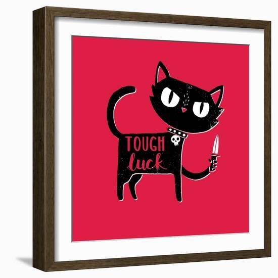 Tough Luck-Michael Buxton-Framed Art Print