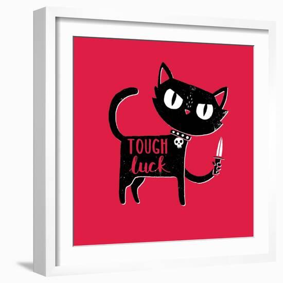 Tough Luck-Michael Buxton-Framed Art Print