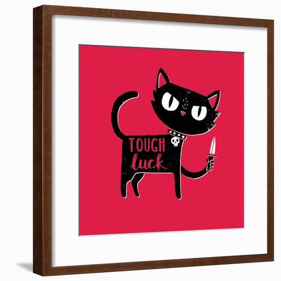 Tough Luck-Michael Buxton-Framed Art Print