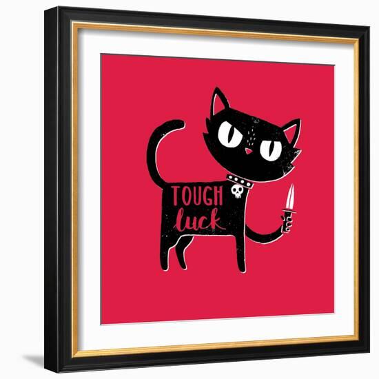 Tough Luck-Michael Buxton-Framed Art Print