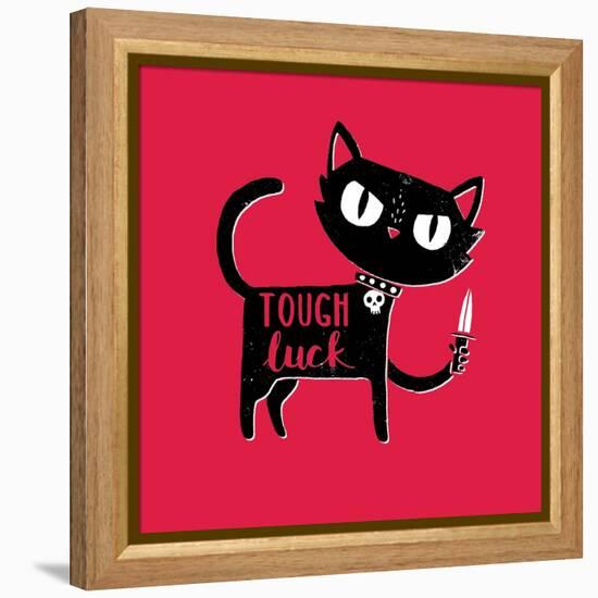 Tough Luck-Michael Buxton-Framed Stretched Canvas