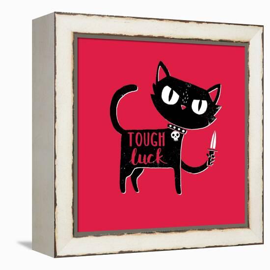 Tough Luck-Michael Buxton-Framed Stretched Canvas