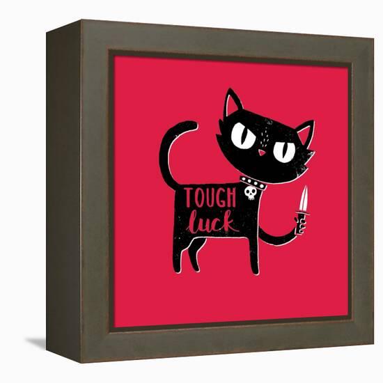 Tough Luck-Michael Buxton-Framed Stretched Canvas