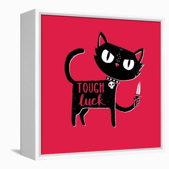 Tough Luck-Michael Buxton-Framed Stretched Canvas