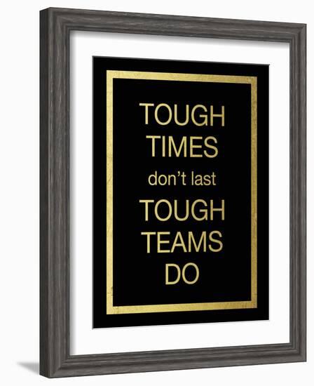 Tough Team-Victoria Brown-Framed Art Print