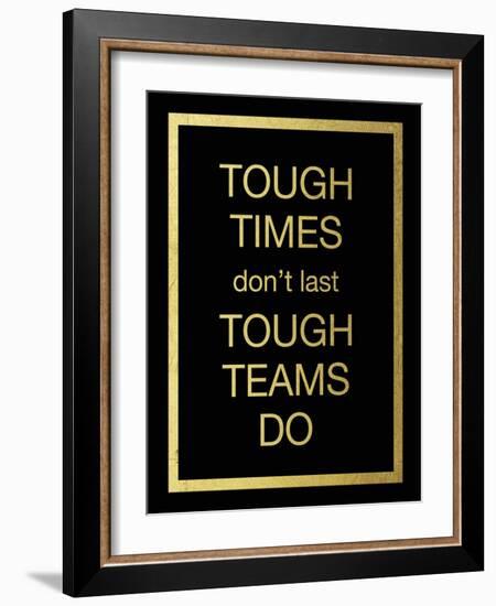 Tough Team-Victoria Brown-Framed Art Print