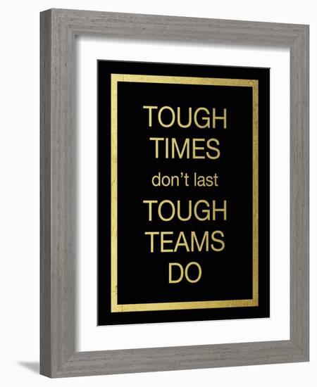 Tough Team-Victoria Brown-Framed Art Print