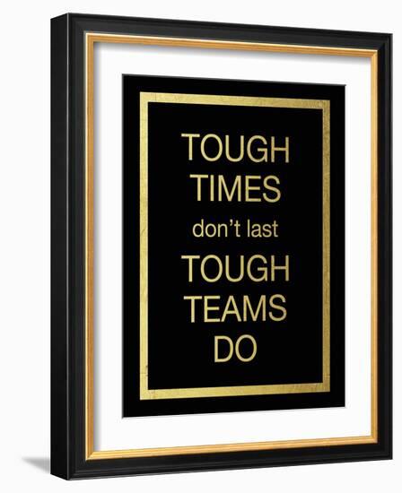 Tough Team-Victoria Brown-Framed Art Print