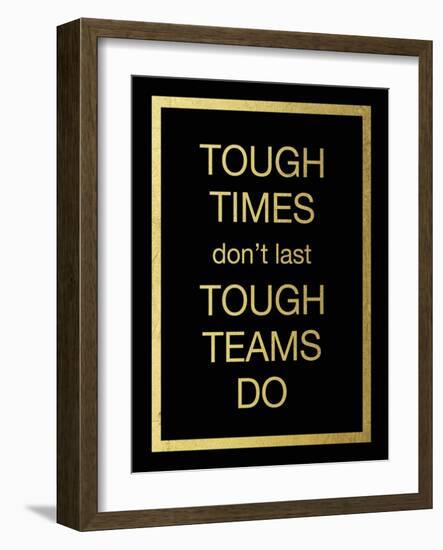 Tough Team-Victoria Brown-Framed Art Print