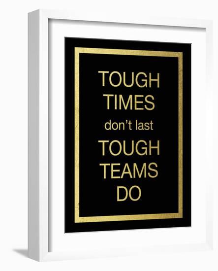 Tough Team-Victoria Brown-Framed Art Print