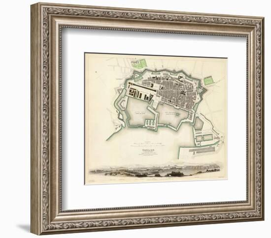 Toulon, France, c.1840-null-Framed Art Print