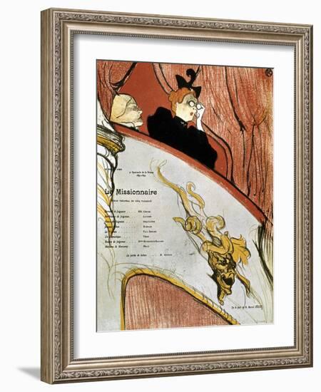 Toulouse-Lautrec, 1893-Henri de Toulouse-Lautrec-Framed Giclee Print