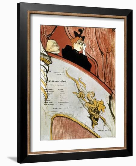 Toulouse-Lautrec, 1893-Henri de Toulouse-Lautrec-Framed Giclee Print