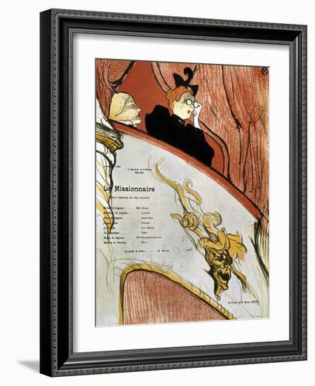 Toulouse-Lautrec, 1893-Henri de Toulouse-Lautrec-Framed Giclee Print