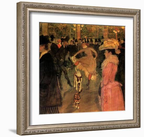 Toulouse-Lautrec Dog-Chameleon Design, Inc.-Framed Art Print