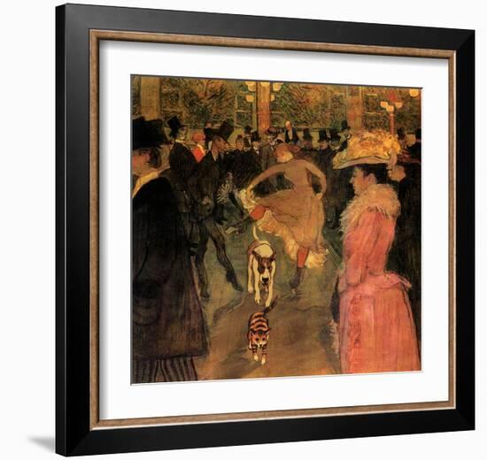 Toulouse-Lautrec Dog-Chameleon Design, Inc.-Framed Art Print